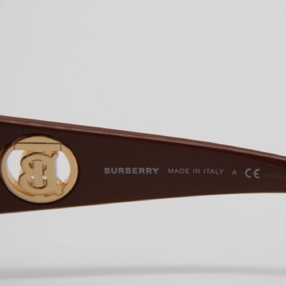NEW BURBERRY DAISY SUNGLASSES BURBERRY BE4344 3940/13 CAT EYE FRAME EYEWEAR - Picture 9 of 10